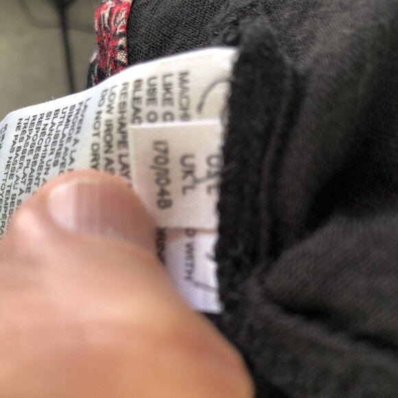 Free People Maxi Dress Womens Large Blue Pink Floral Boho Ruffle Cottage Core - Picture 5 of 16